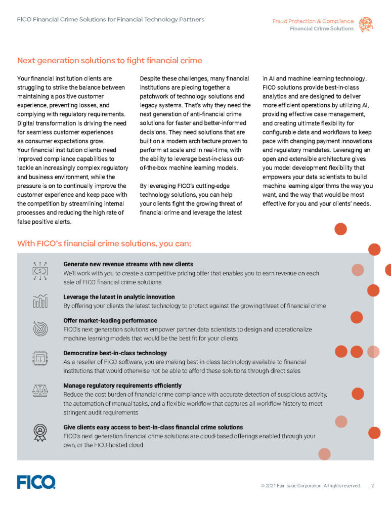 FICO Solution Sheet & Executive Brief – Deliseo & Company